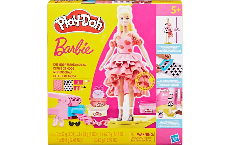 Play-Doh Knetspielzeug Barbie Modenschau