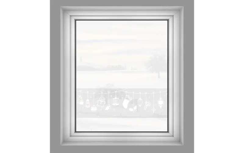 Gardinia Fenstefolie X-Mas Girlande 20 x 150 cm
