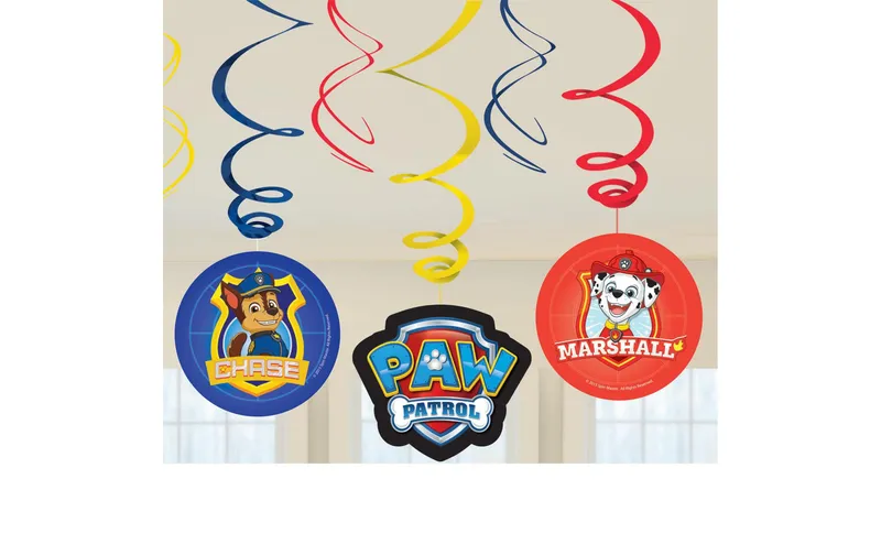 Amscan Girlande Paw Patrol 1.8 m, multicolore