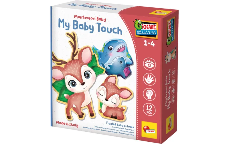 Lisciani Baby Touch My Baby 6 Paia Madre e Cucciolo 12 Pezzi