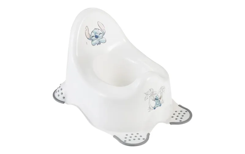 keeeper Adam Babytopf Kunstfabric weiss mit Aufdruck
