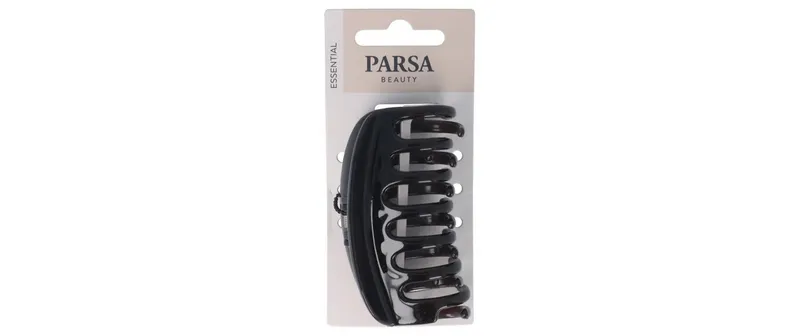 Parsa Beauty Haarklammer T-Shell gross shiny Braun 1 Stück