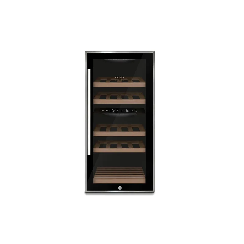 Caso Weinkühlschrank WineComfort 24 black, Rechts