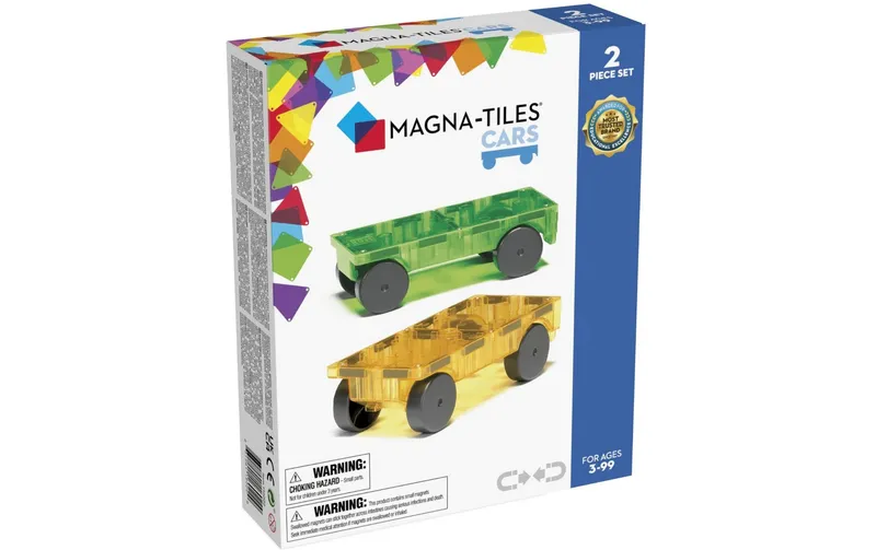 Magna-Tiles Bausteinmodell Autos Erweiterungsset