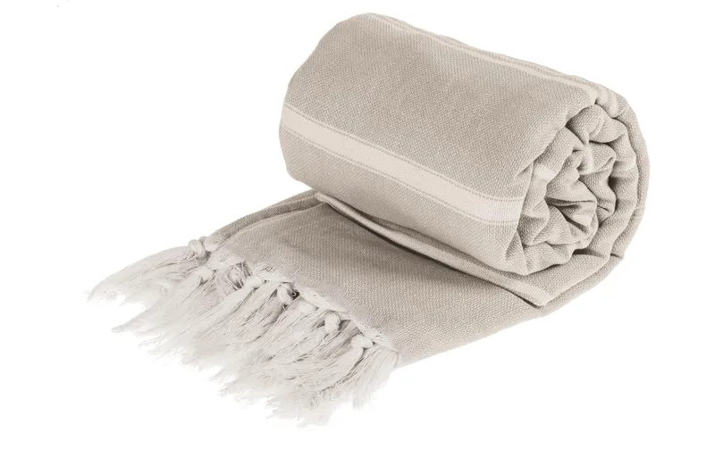KOOR Strandtuch XXL 140 x 200 cm, Beige
