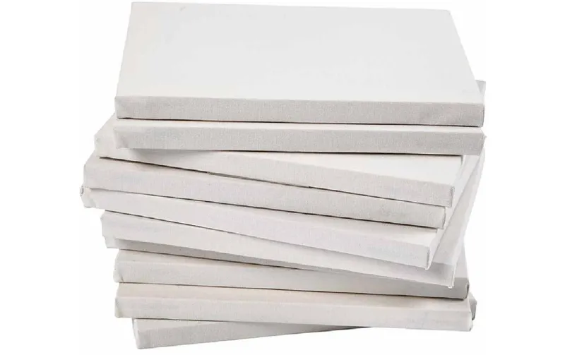 Creativ Company Keilrahmen A4, bianco, 40 pezzi