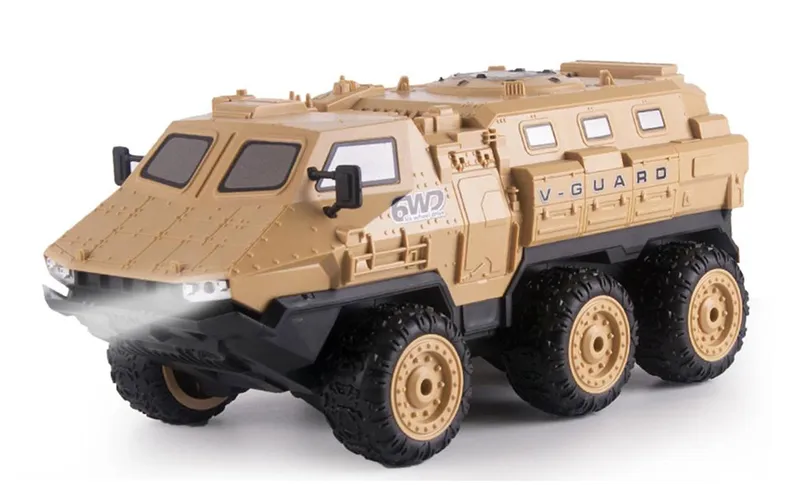 Amewi Panzerfahrzeug V-Guard 6WD, Sand RTR, 1:16