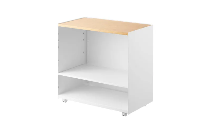Yamazaki Servierwagen Tower 60.3 x 59 cm, bianco
