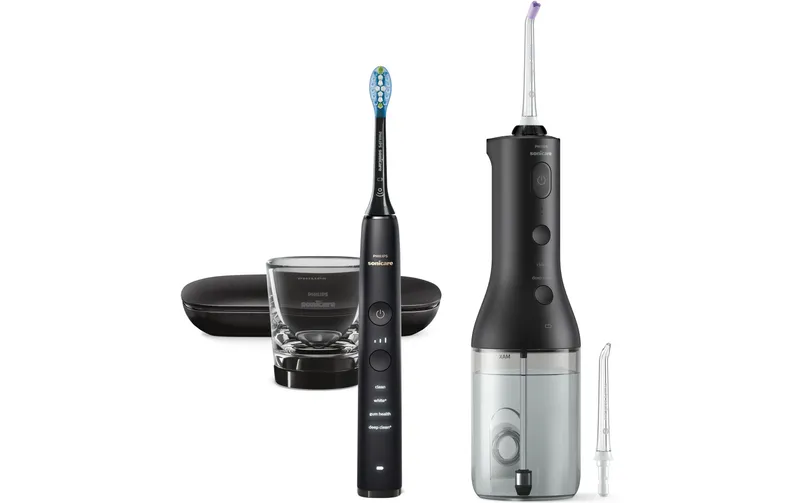 Philips Sonicare Cordless Power Flosser DiamondClean 9000 nero