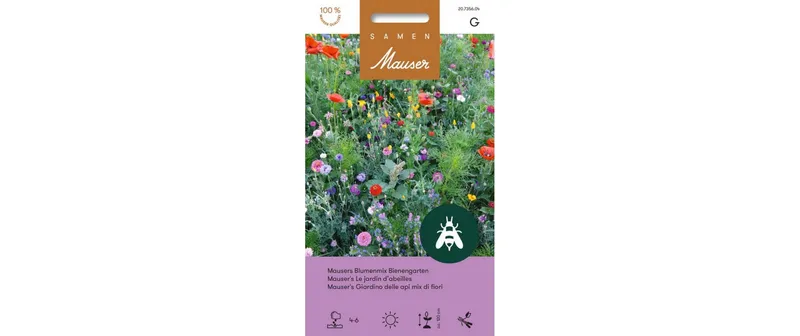 Samen Mauser Mausers Blumenmix Bienengarten