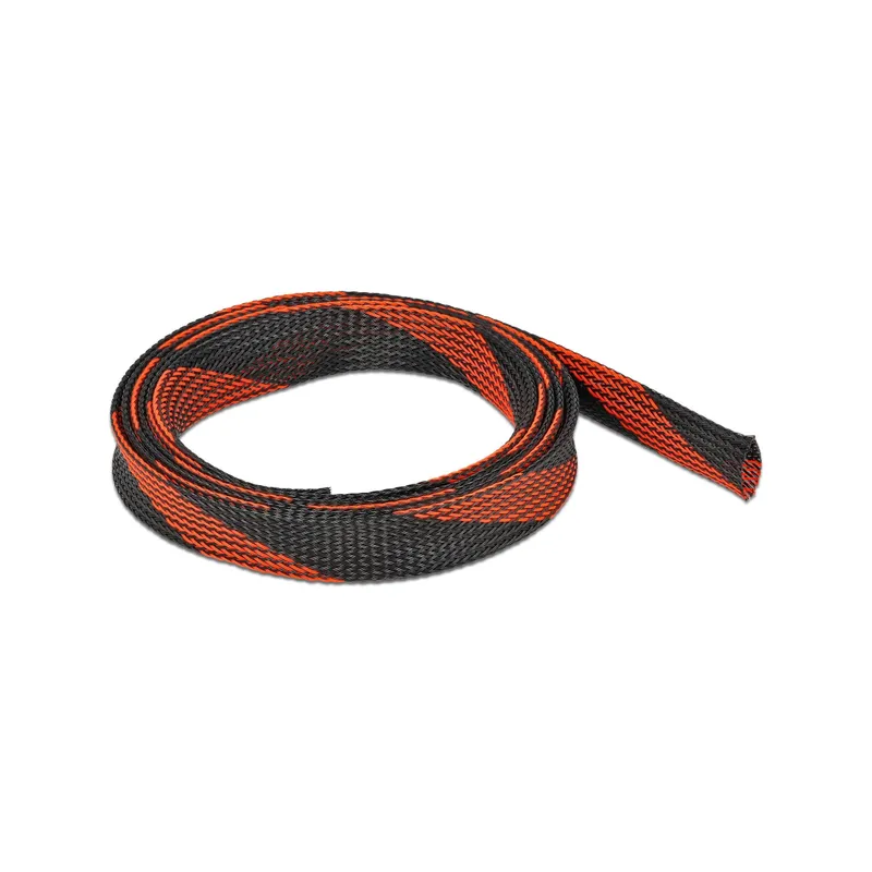 Delock Kabelschlauch dehnbar, 2m x 19 mm rouge noir