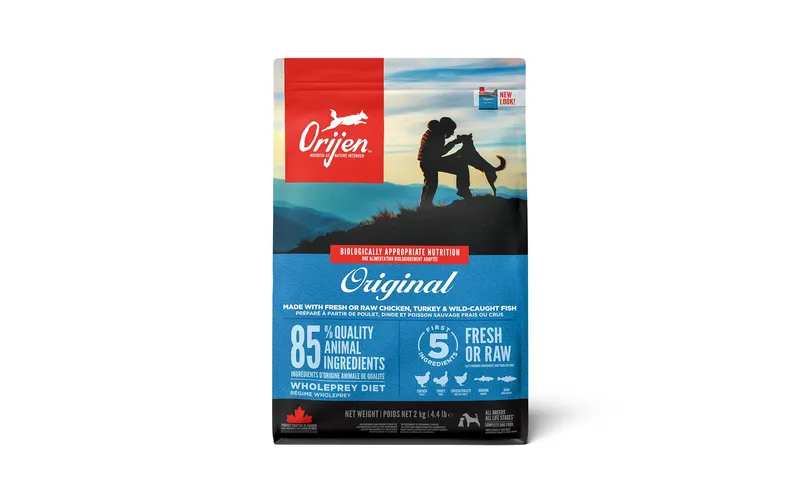 Orijen Trockenfutter Dog Original con Geflügel & Fisch, 2 kg