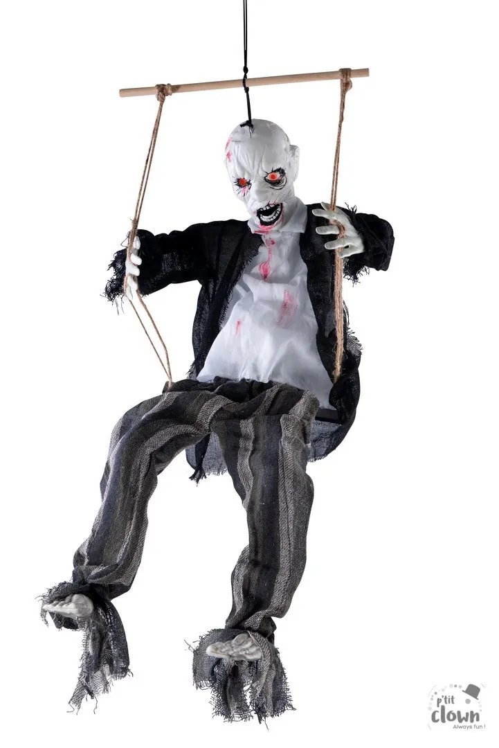 Zombie auf Schaukel 80 cm