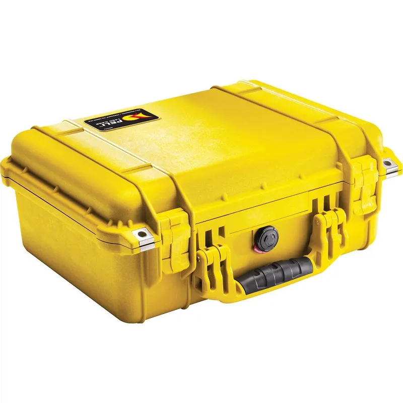 Peli Schutzkoffer 1450 without Schaumfabriceinlage, yellow