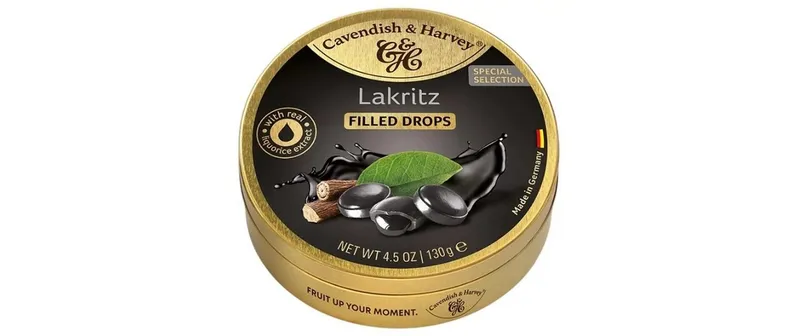 Cavendish & Harvey Lakritz Filled Drops 1560 g