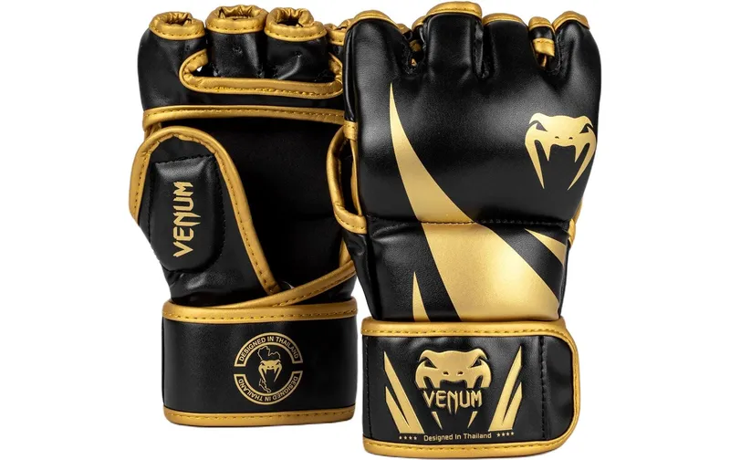 Venum Challenger 2.0 MMA Gloves Schwarz/Gold, M