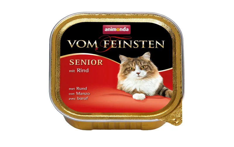 animonda Nassfutter Vom Feinsten Senior Rind, 100 g
