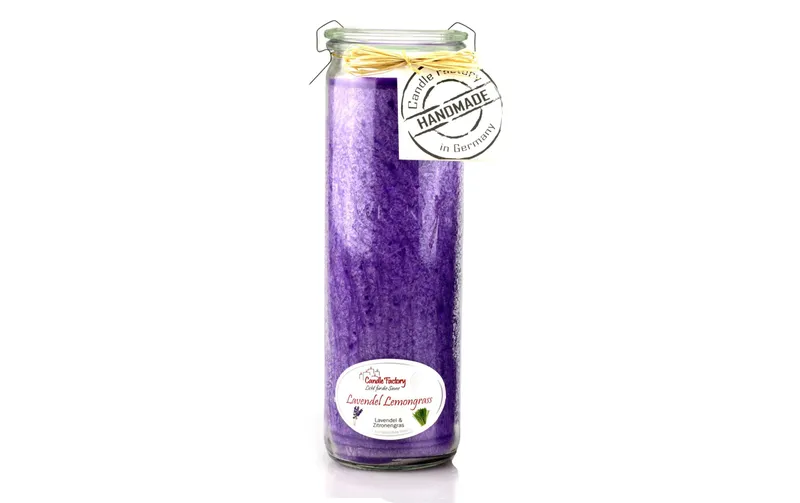 Candle Factory Duftkerze Lavendel and Lemongrass Big Jumbo