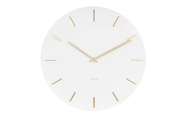 KARLSSON Wanduhr Charm 45 cm, white
