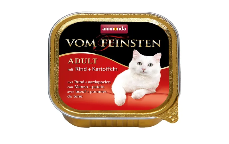 animonda Nassfutter Vom Feinsten Adult Rind & Kartoffel, 100 g