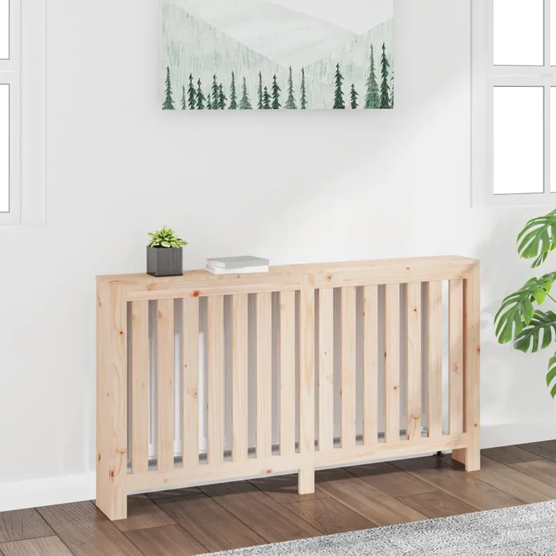 Heizkörperverkleidung 153x19x84 cm legno massiccio pino