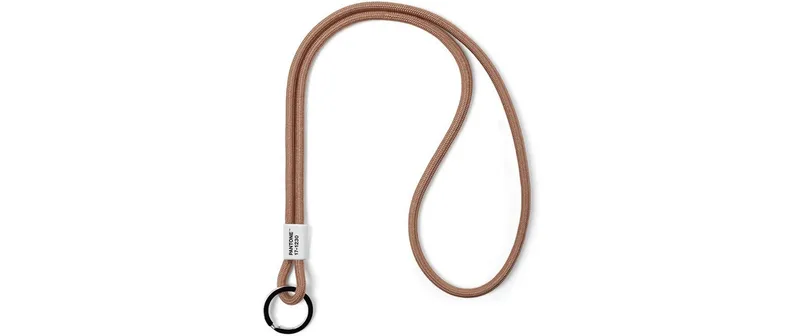 Pantone by Copenhagen Design Schlüsselanhänger Key Chain Long 48 cm Braun