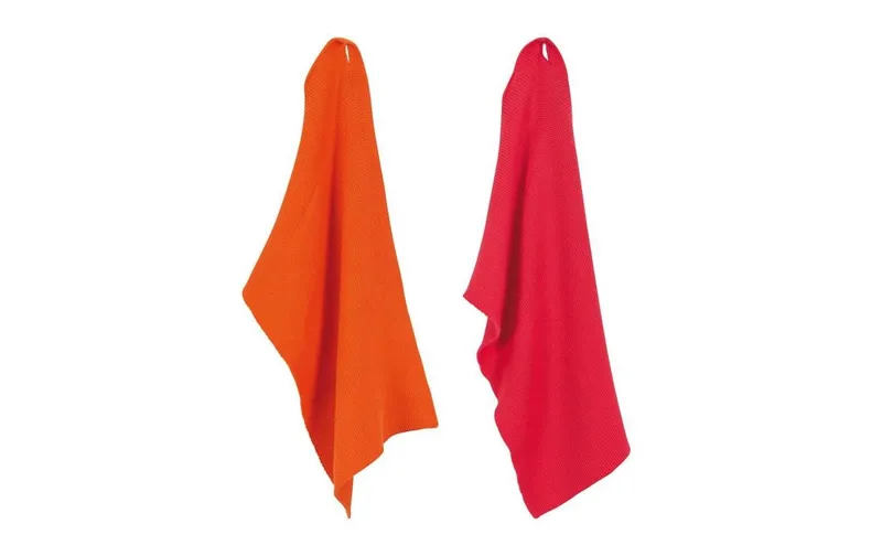 pad Reinigungstuch Monte 2 pieces, red/Orange