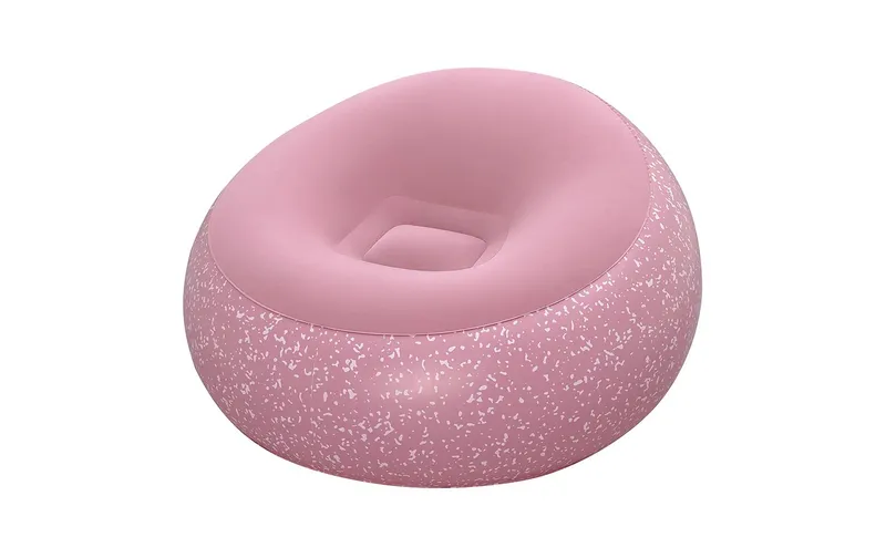 Bestway Aufblasbarer Sessel Inflate Rosa, 112 x 112 cm