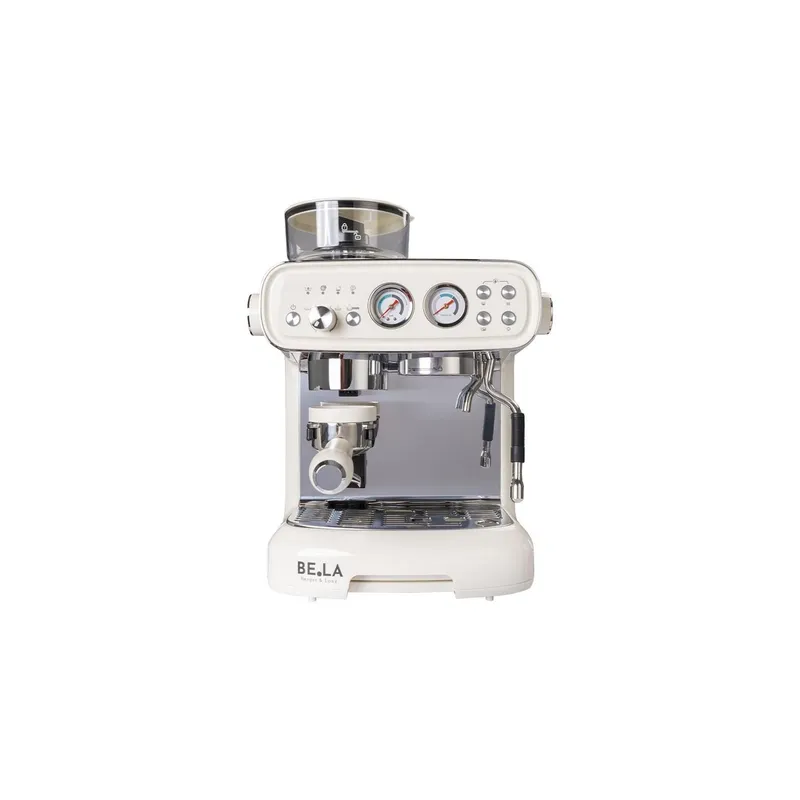 Berger Lanz Siebträgermaschine STK02BE blanc/Crème
