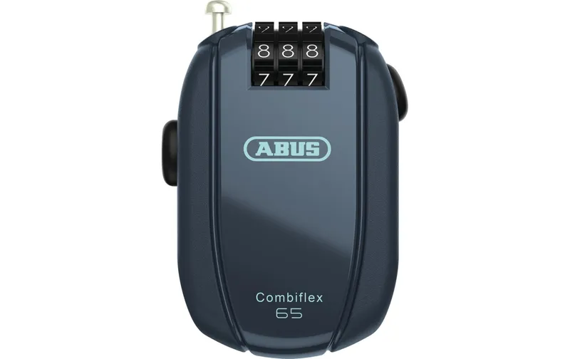 Abus Combiflex StopOver 65 Code Kunsttessuto Stahl blu
