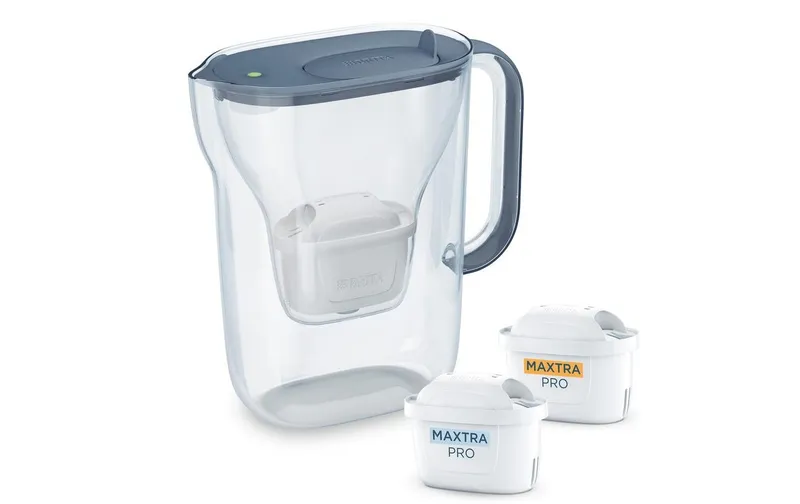 BRITA Tischwasserfilter Style Essential Steinblau