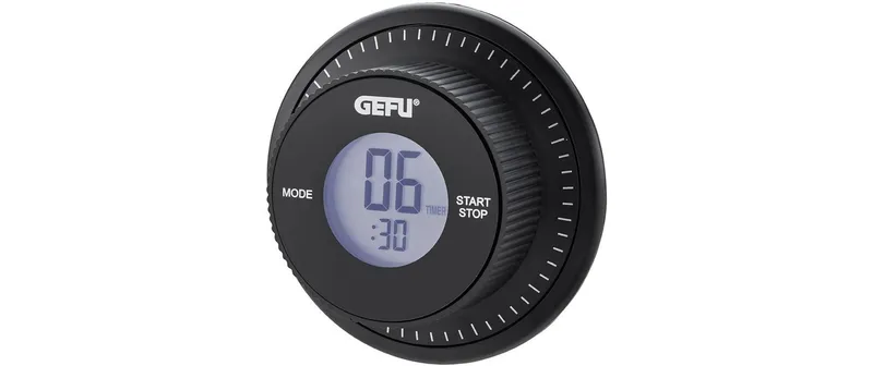 GEFU Küchentimer Safe nero