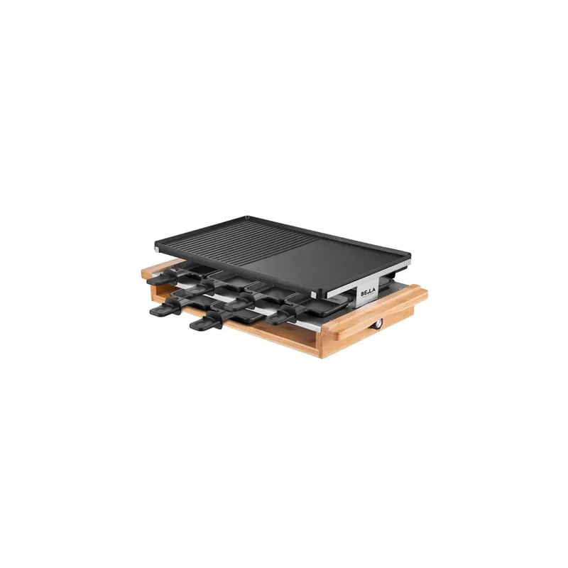 Berger Lanz Raclette Grill Bamboo 8 Personen