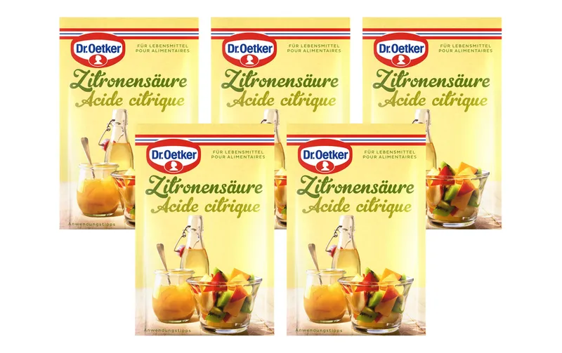 Dr.Oetker Zitronensäure 5er 25g