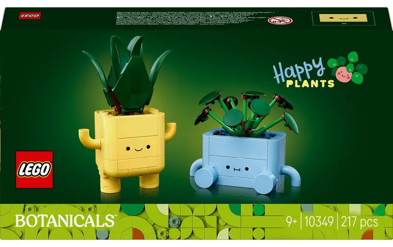 LEGO® Icons Botanicals Fröhliche Pflanzen 10349