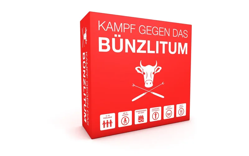 Kampfhummel Partyspiel Kampf gegen il Bünzlitum