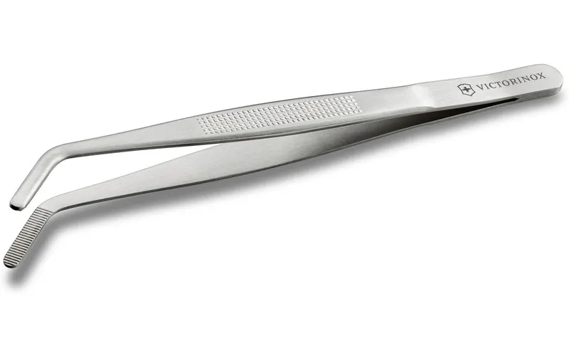 Victorinox Pinzette, 16 cm, gebogen Edelstahl gris