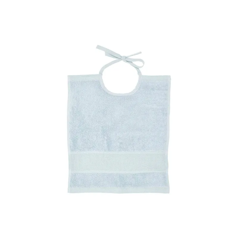 Rico Design Lätzchen Hellblau, 30 x 34 cm