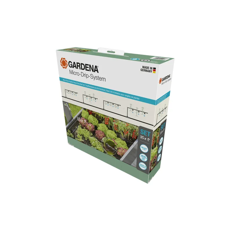 GARDENA Start-Set Tropfbewässerung für Hochbeete Micro-Drip-System