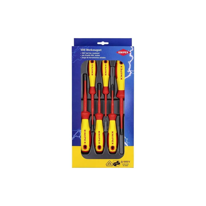 Knipex Schraubenzieher-Set V04 6-teilig VDE