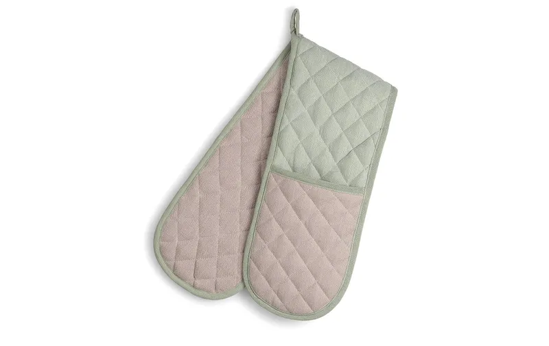 Kela Küchenhandschuh Tia green/Nougat