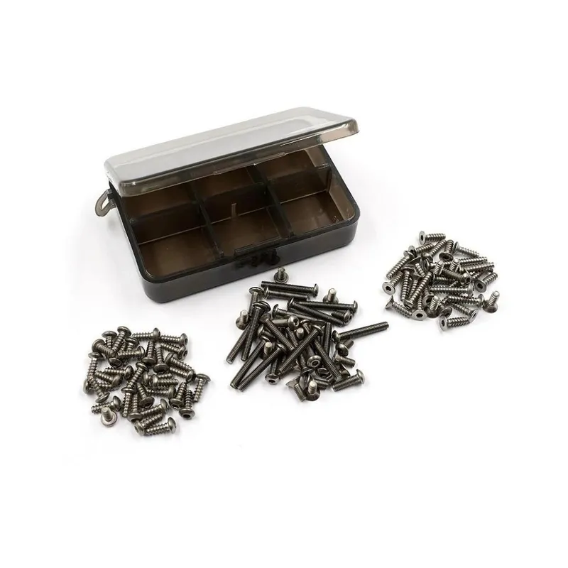 Yeah Racing Schraubenbox Titanium Tamiya VQS 2020