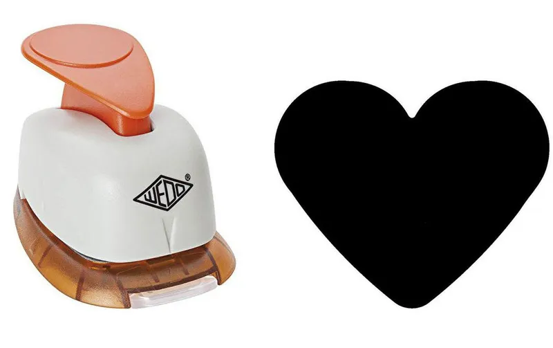 WEDO Motivstanzer Herz, 1.5 cm