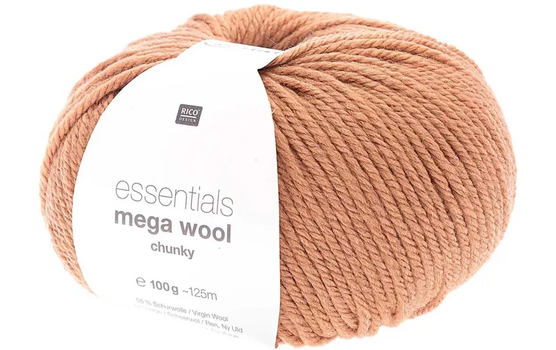 Rico Design Wolle Essentials Mega Wool chunky 100 g, Altrosa