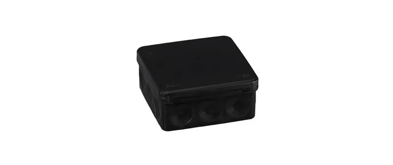 ABB Abzweigdose Ensto AP, nass IP55, noir 80 x 80 x 35 mm
