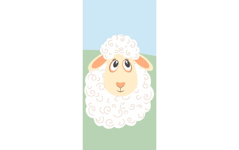 Paper + Design Taschentücher Spring Sheep 4-lagig, 10 Stück