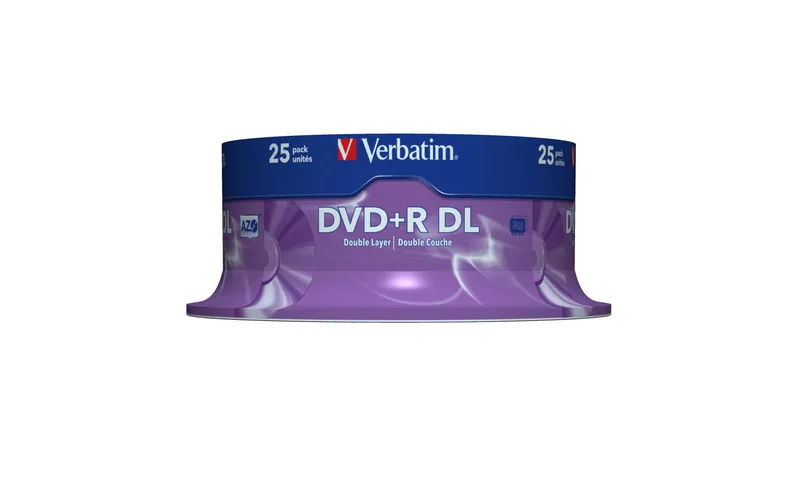 Verbatim DVD+R 8.5 GB, Spindel (25 pièces)