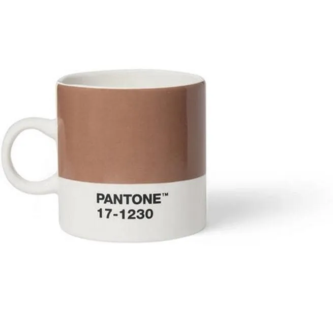 Pantone by Copenhagen Design Espressotasse COY 2025 120 ml, 1 pièces, blanc/Hellbraun