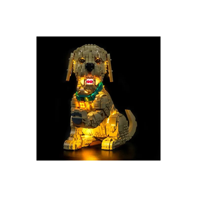 BrickBling LED-Licht-Set for LEGO® 11384 Golden Retriever Welpe