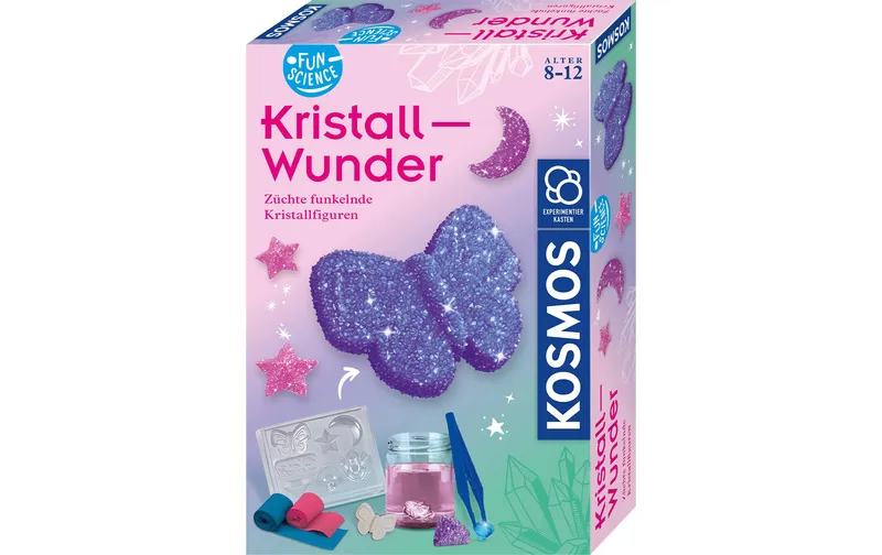 Kosmos Experimentierkasten Fun Science Kristall-Wunder multicolore